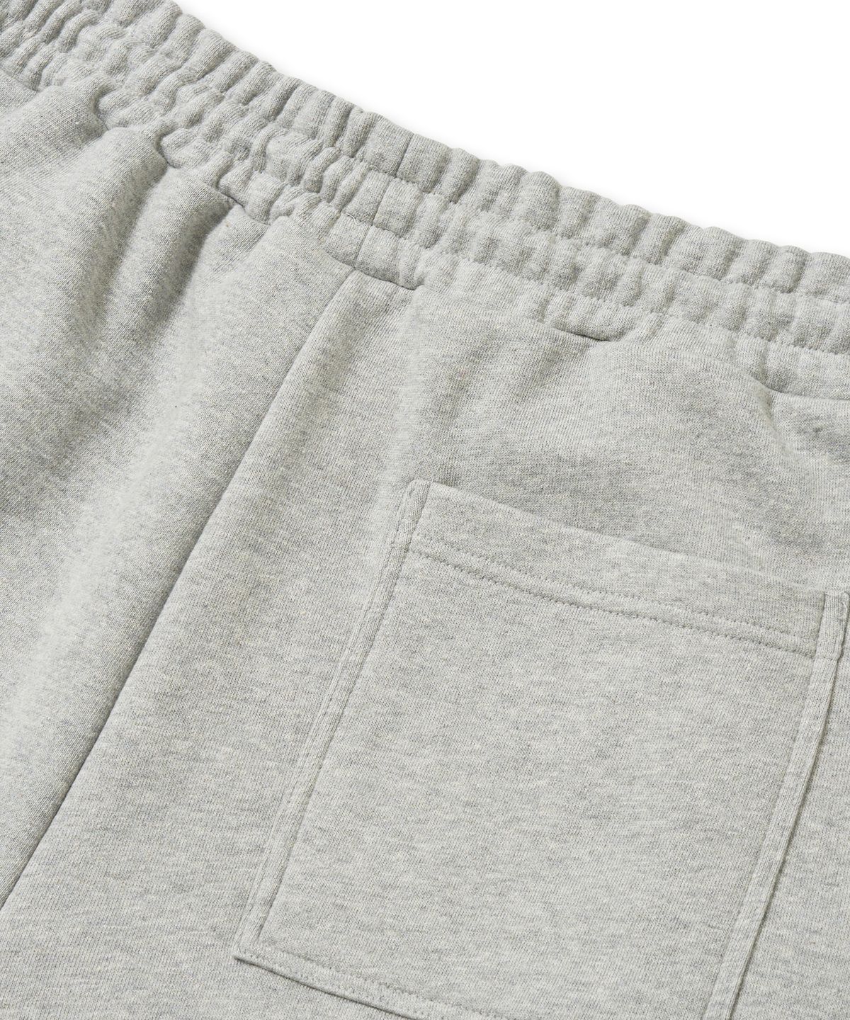 브라운브레스(BROWNBREATH) TAG SWEAT PANTS - MELANGE GREY