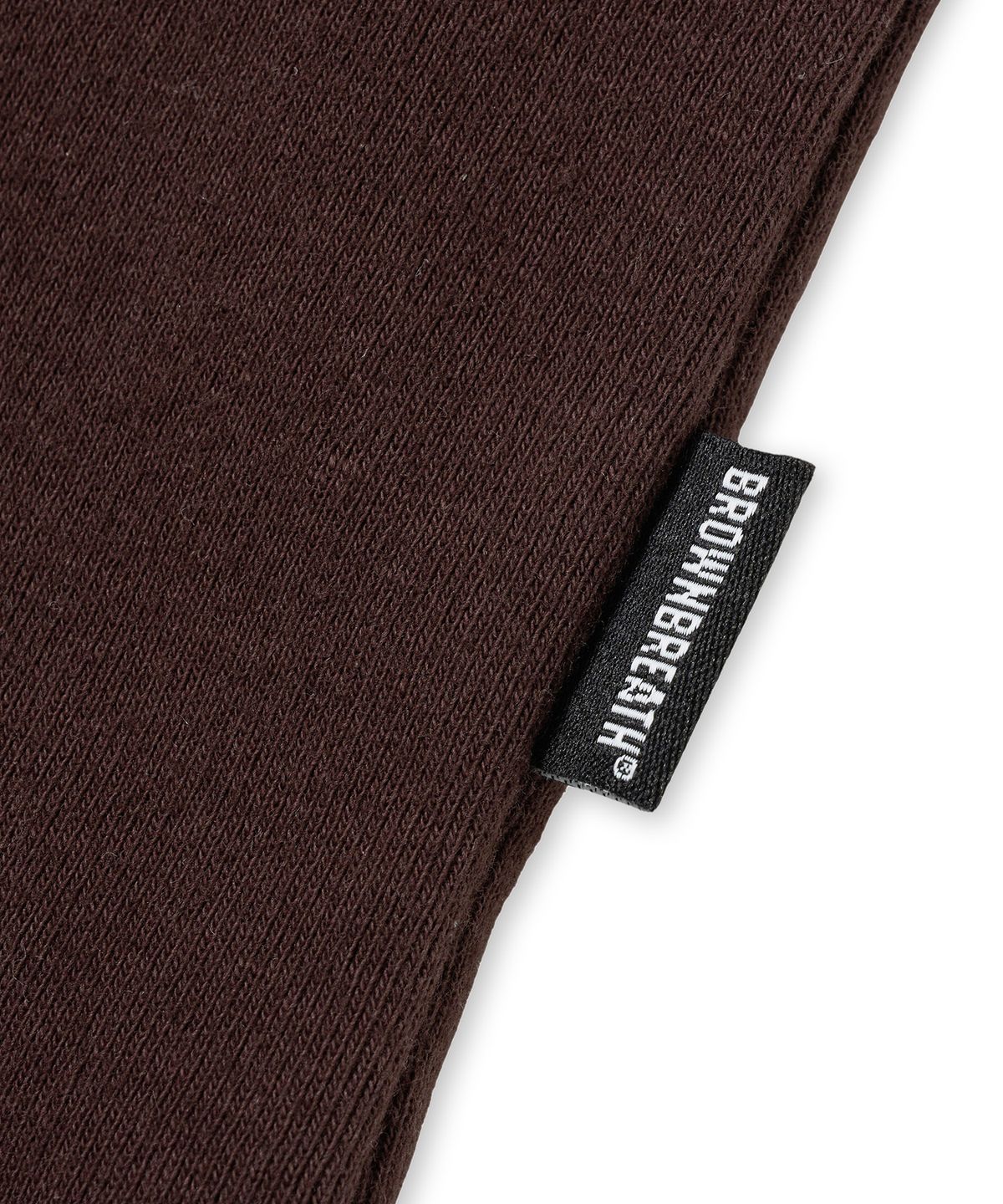 브라운브레스(BROWNBREATH) W KITTY CROP RINGER TEE - BROWN