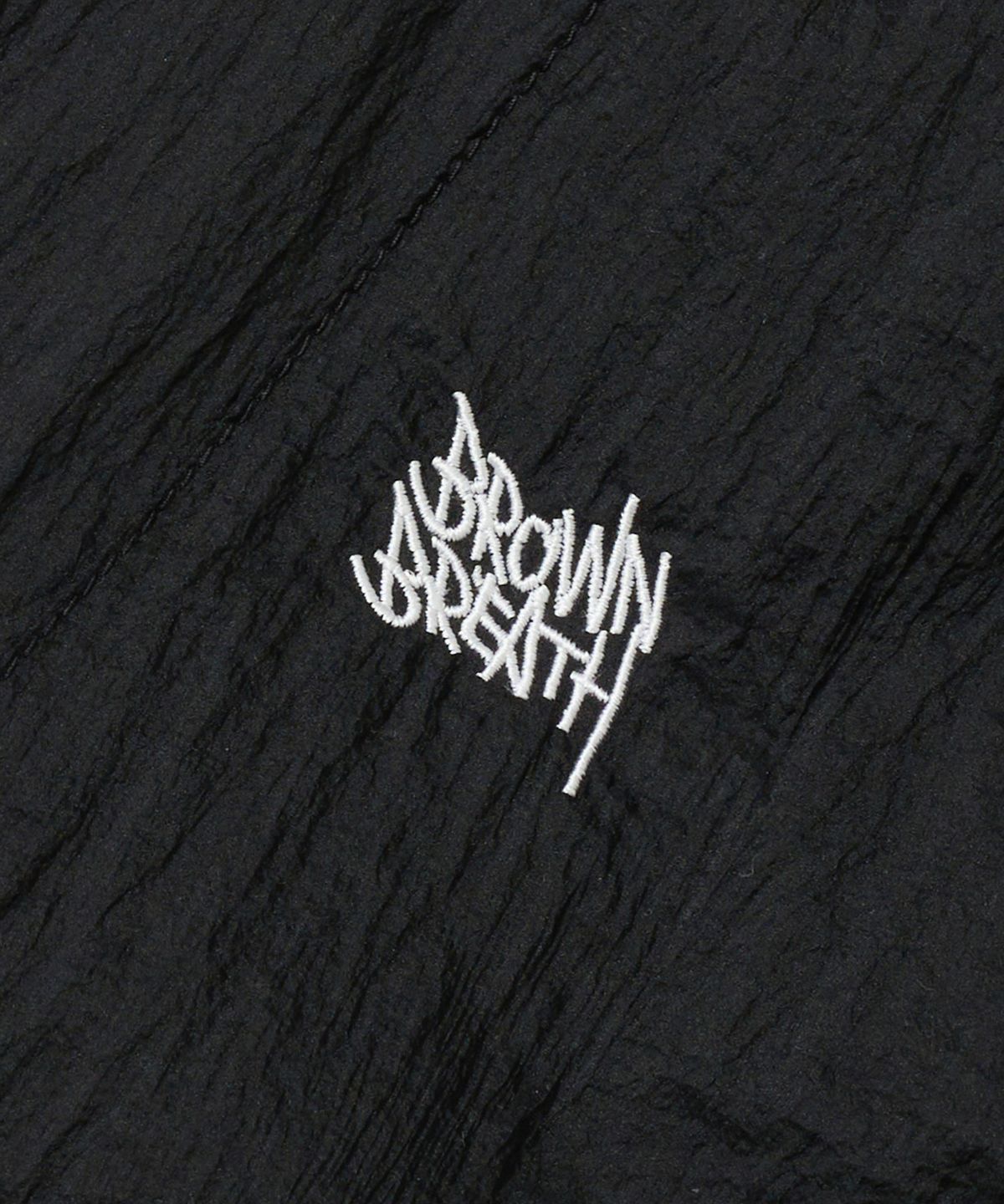 브라운브레스(BROWNBREATH) TAG NYLON HOOD VEST - BLACK