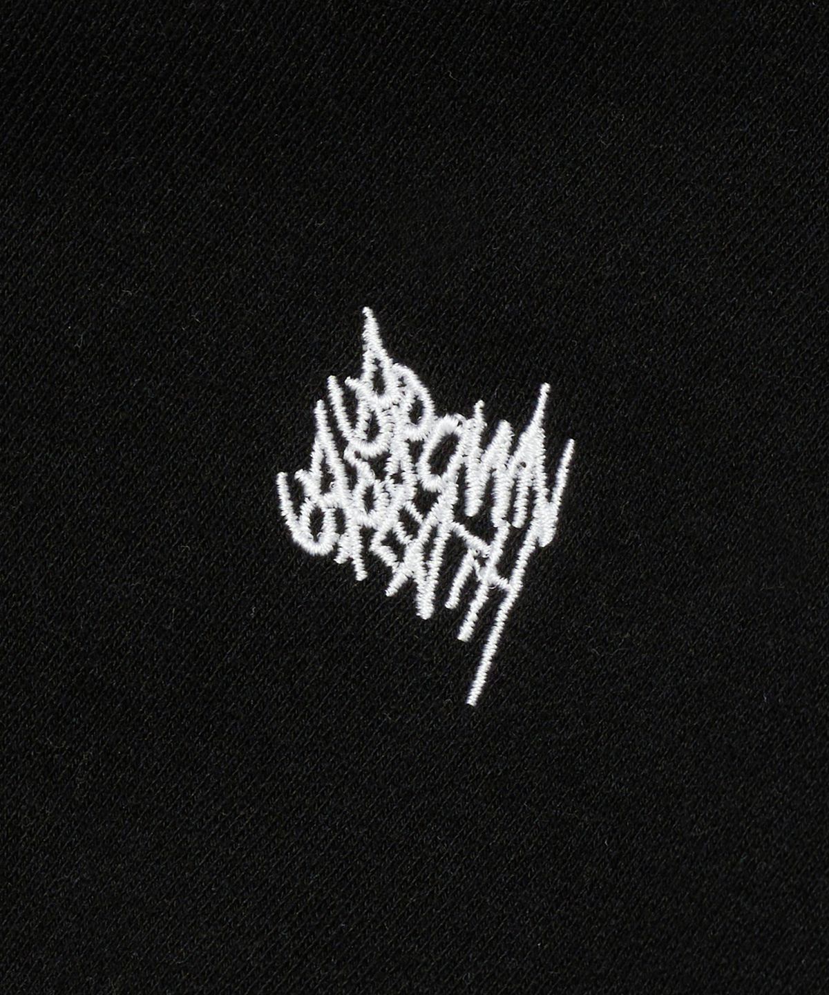 브라운브레스(BROWNBREATH) TAG HOOD ZIP UP - BLACK