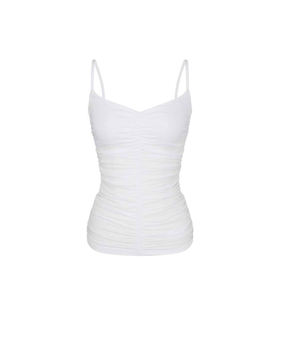 카시코(KASHIKO) Shirring Sleeveless Ivory