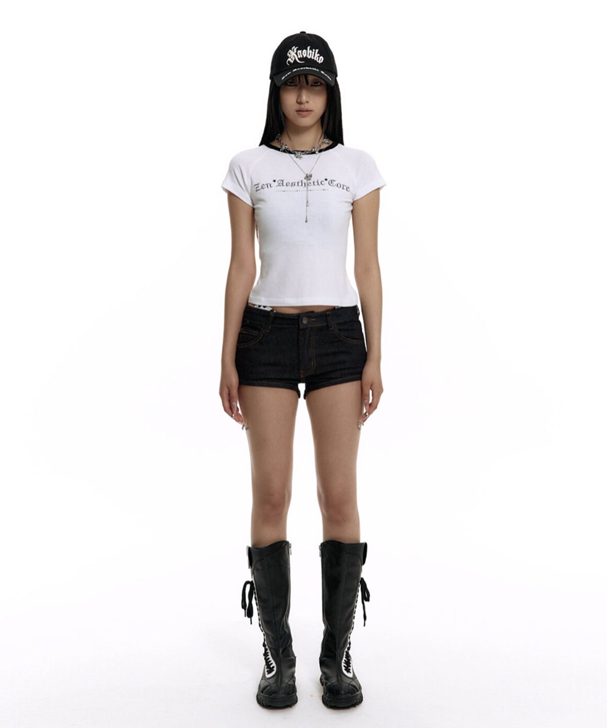 카시코(KASHIKO) Hotfix Raglan Tee