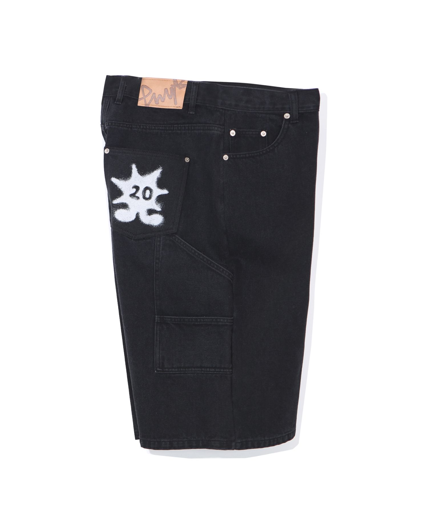 ★MUSINSA STANDARD★ Fertig banding Bermuda denim pants medi MUSINSA | PHYPS Sunset Bermuda Denim Pants_Black