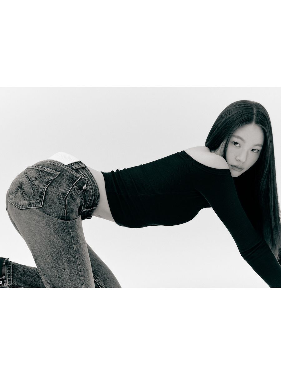 MUSINSA公式 | GLOWNY THE RODEO JEANS (VINTAGE BLUE)