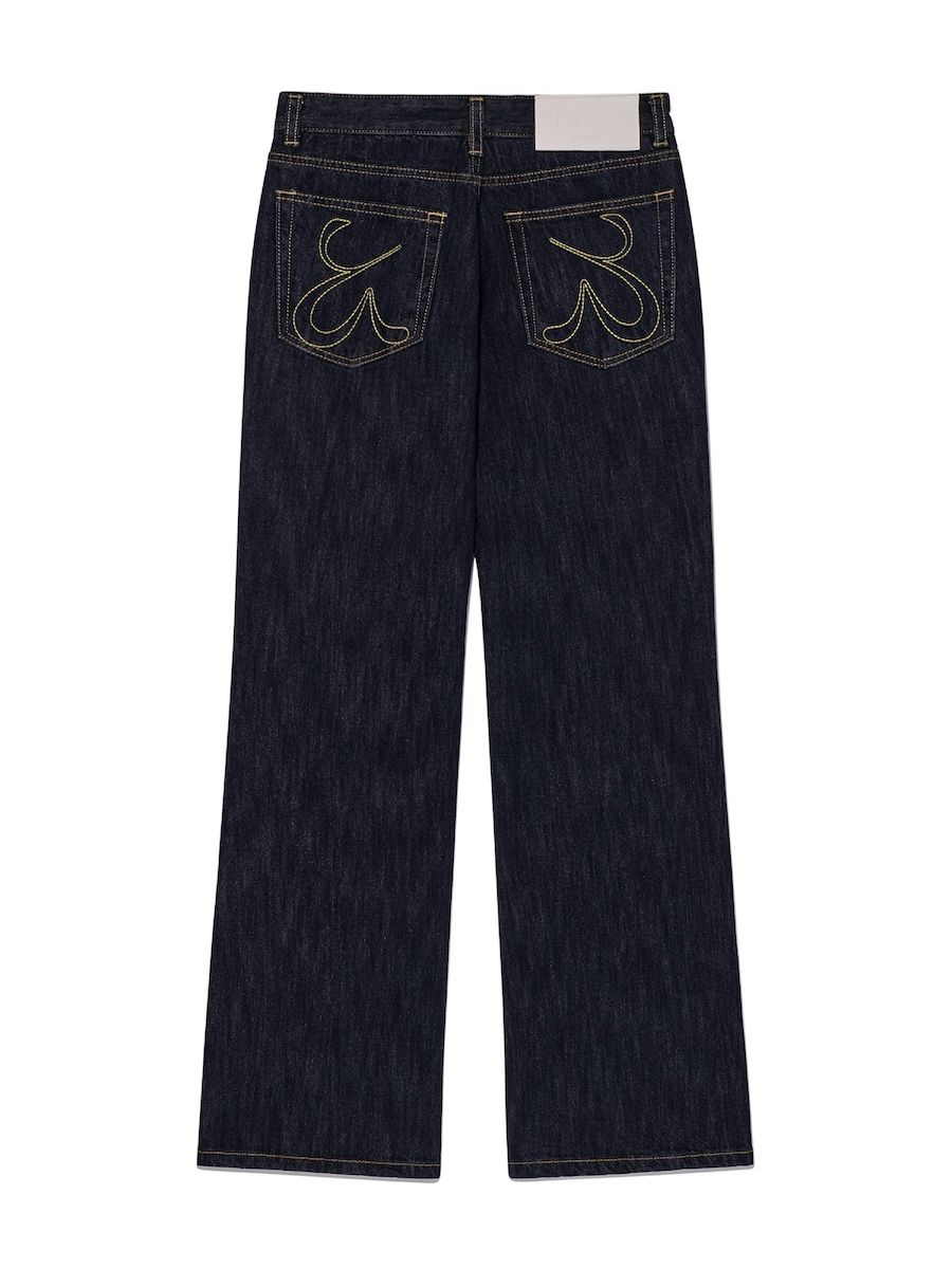 MUSINSA公式 | GLOWNY THE RODEO JEANS (DEEP BLUE)