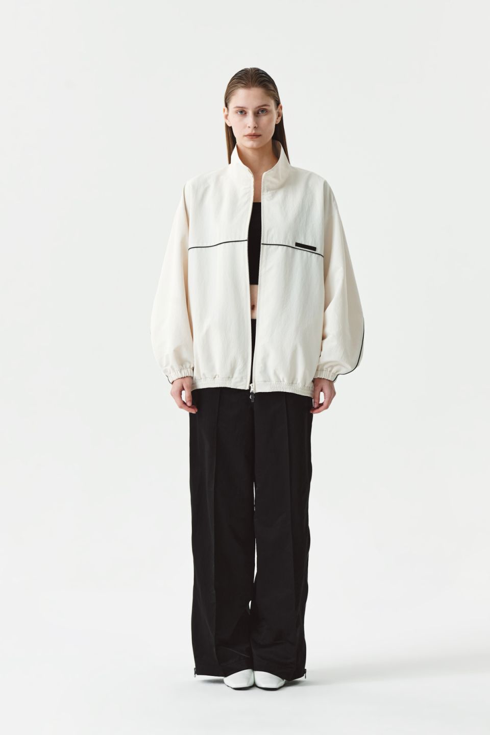 MUSINSA公式 | MATIN KIM [KIMMATIN] BACK LOGO HIGH NECK WINDBREAKER