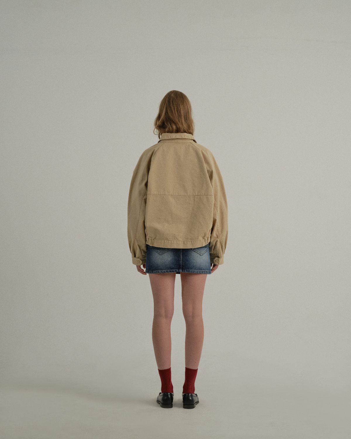 선데이후르츠마켓(SUNDAY FRUIT MARKET) SUN WASHED JACKET BEIGE