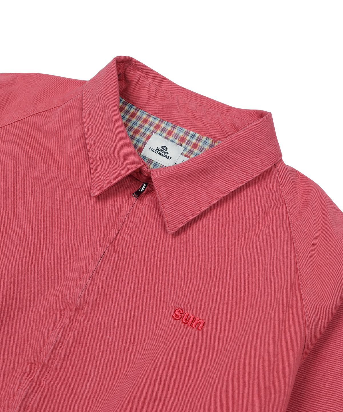 선데이후르츠마켓(SUNDAY FRUIT MARKET) SUN WASHED JACKET PINK
