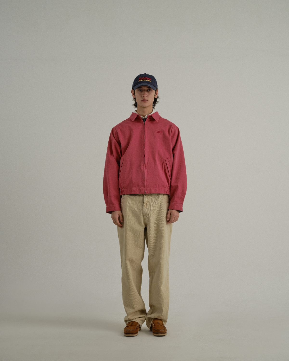 선데이후르츠마켓(SUNDAY FRUIT MARKET) SUN WASHED JACKET PINK