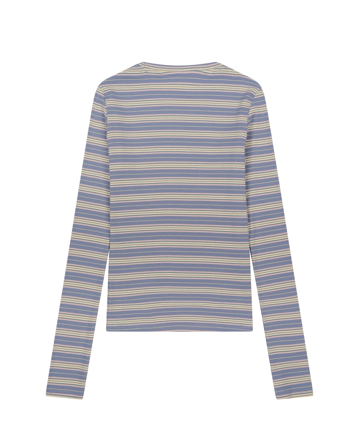 선데이후르츠마켓(SUNDAY FRUIT MARKET) W) SUN STRIPE LS TEE SKYBLUE