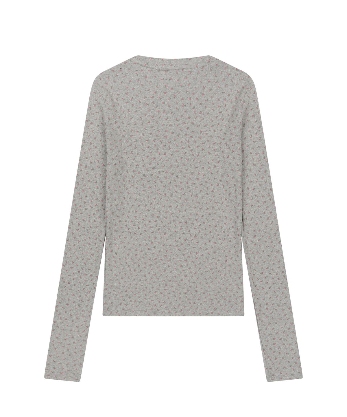 선데이후르츠마켓(SUNDAY FRUIT MARKET) W) SUN FLOWER LS TEE GRAY