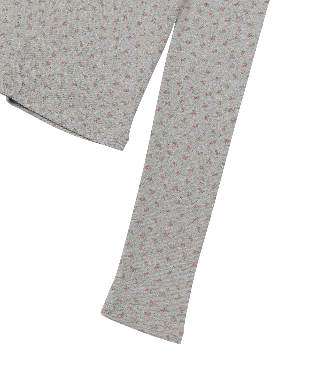 선데이후르츠마켓(SUNDAY FRUIT MARKET) W) SUN FLOWER LS TEE GRAY