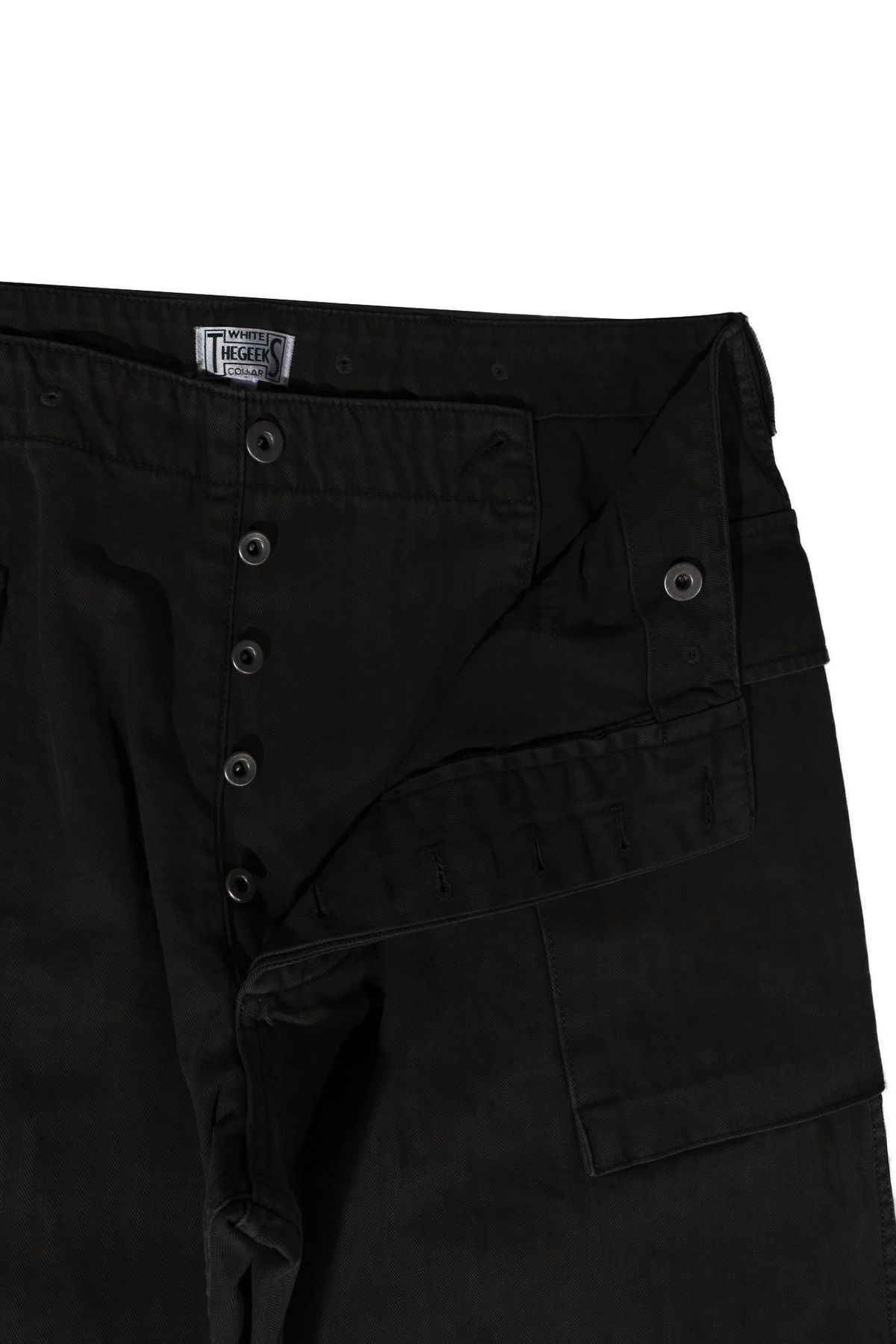 더 긱스(THE GEEKS) P-44 trouser (Faded black)