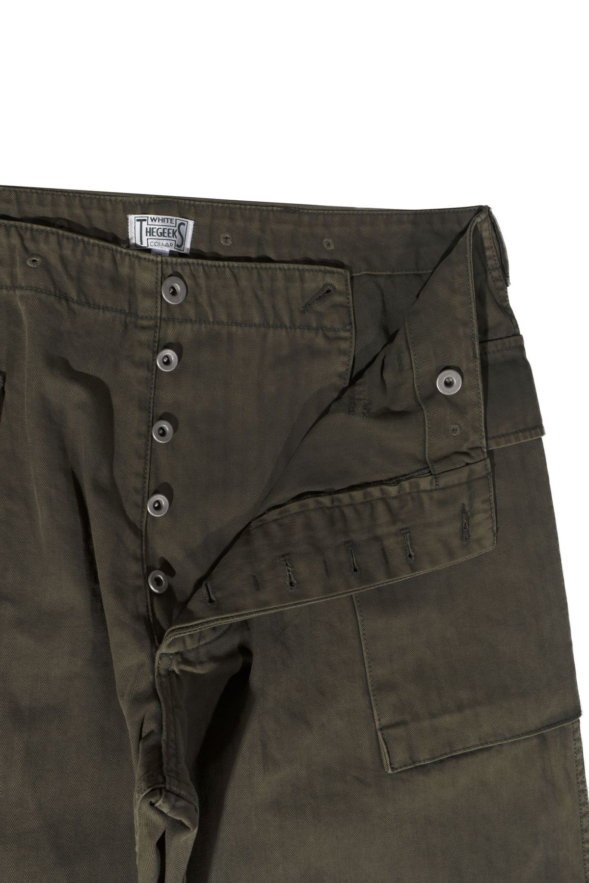 더 긱스(THE GEEKS) P-44 trouser (Faded Olive)