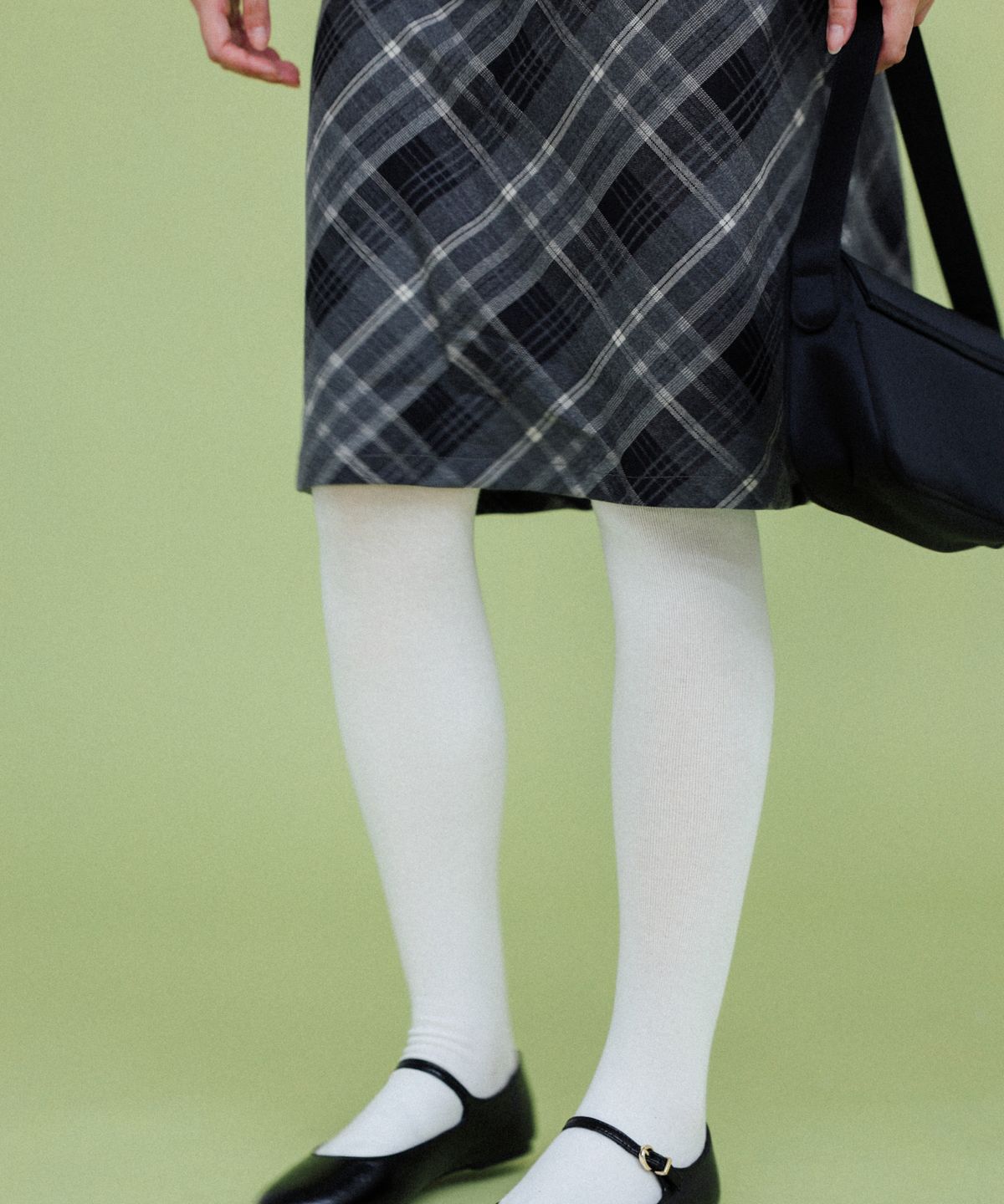 도넛바이닐샵(DONUTVINYLSHOP) plain cotton tights (5colors)