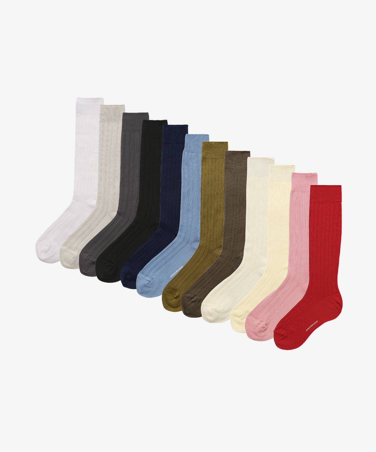 도넛바이닐샵(DONUTVINYLSHOP) loose middle socks (12colors)