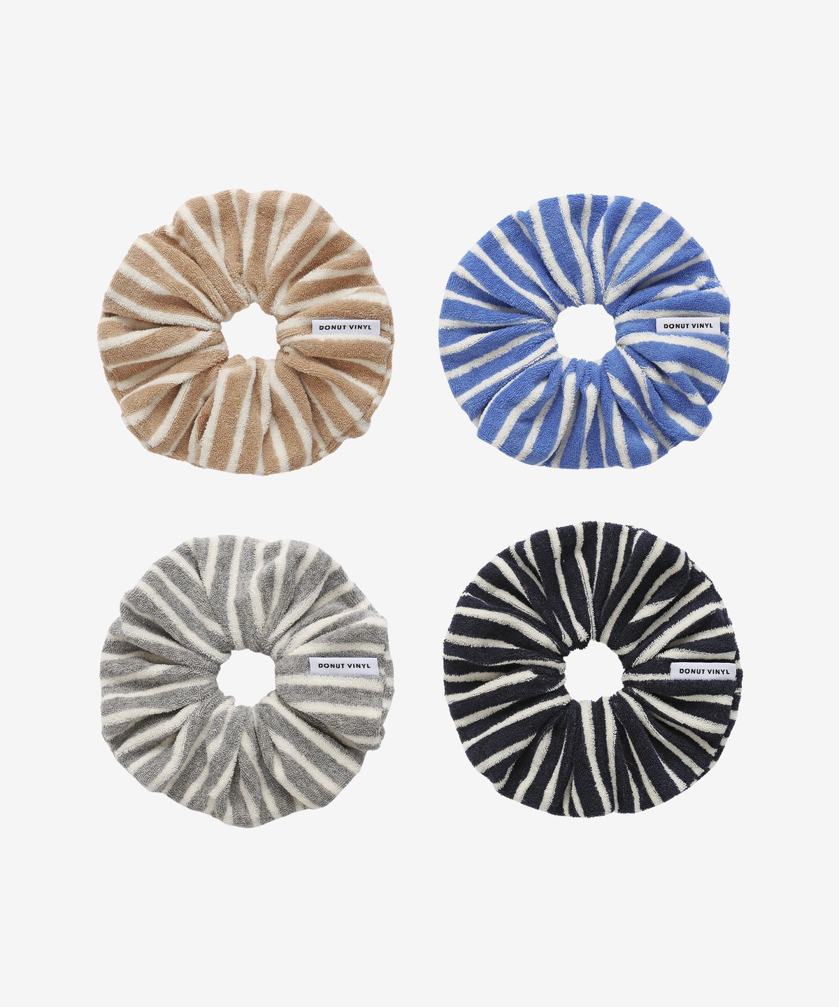 도넛바이닐샵(DONUTVINYLSHOP) terry scrunchie (8colors)