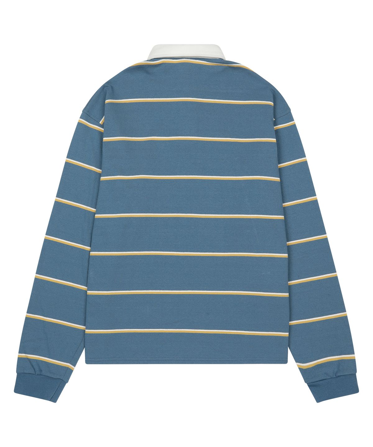 선데이후르츠마켓(SUNDAY FRUIT MARKET) W) SUN STRIPE COLLAR TEE BLUE