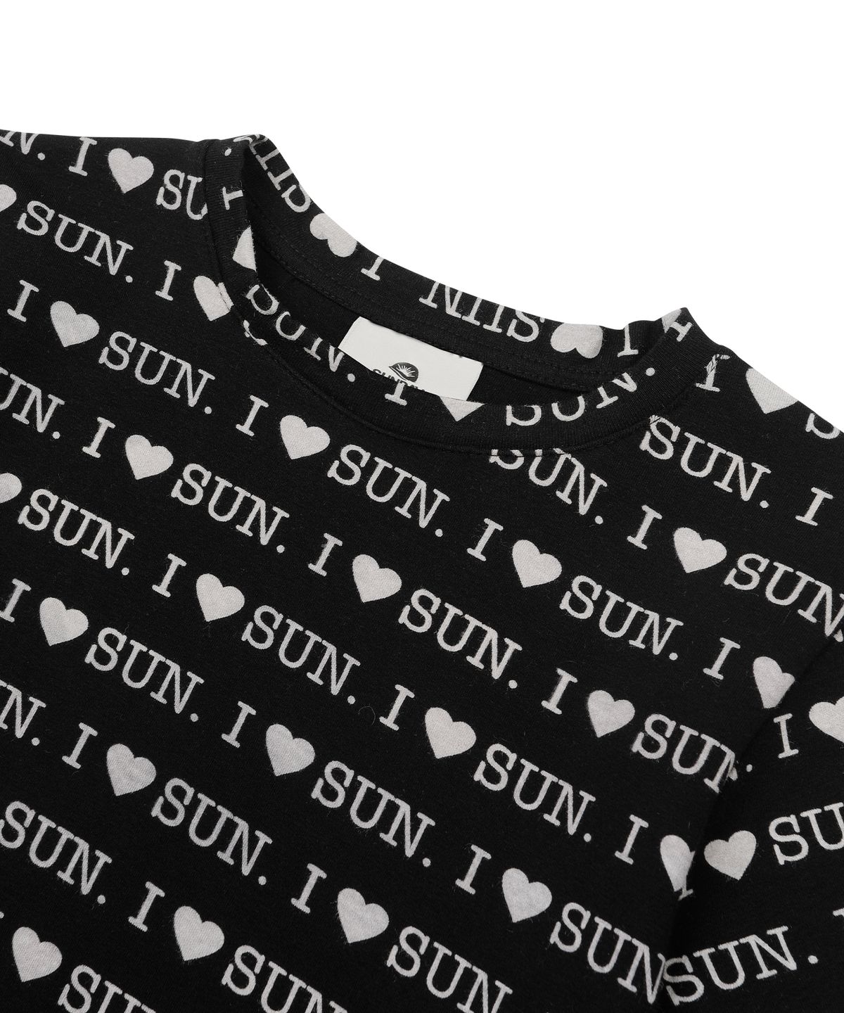 선데이후르츠마켓(SUNDAY FRUIT MARKET) W) I LOVE SUN TEE BLACK