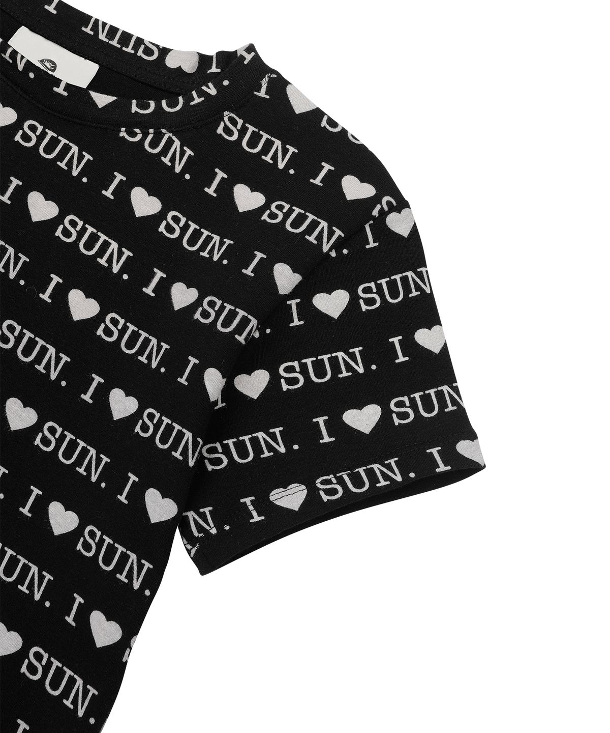선데이후르츠마켓(SUNDAY FRUIT MARKET) W) I LOVE SUN TEE BLACK