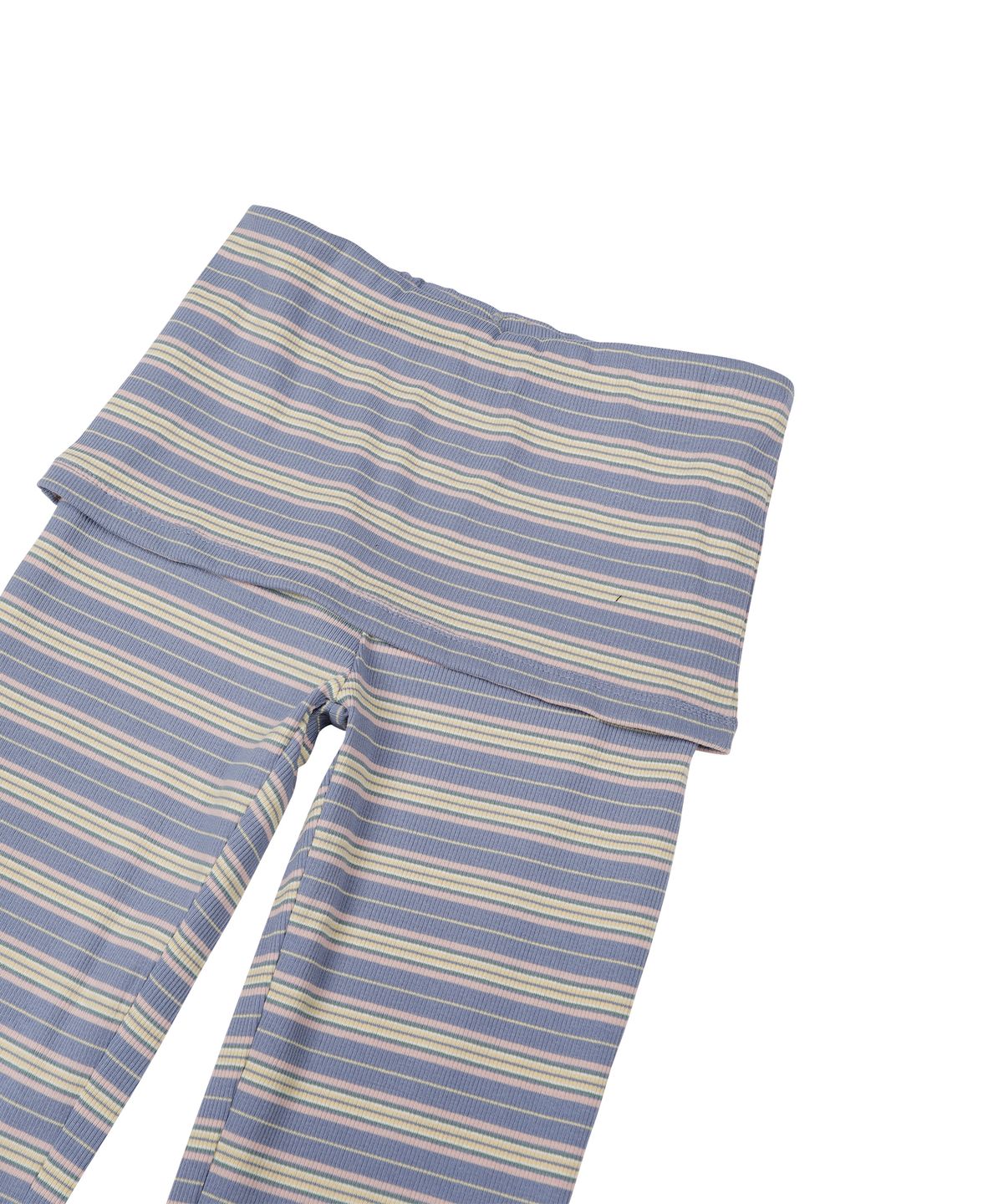 선데이후르츠마켓(SUNDAY FRUIT MARKET) W) STRIPE FLARE PANT SKYBLUE