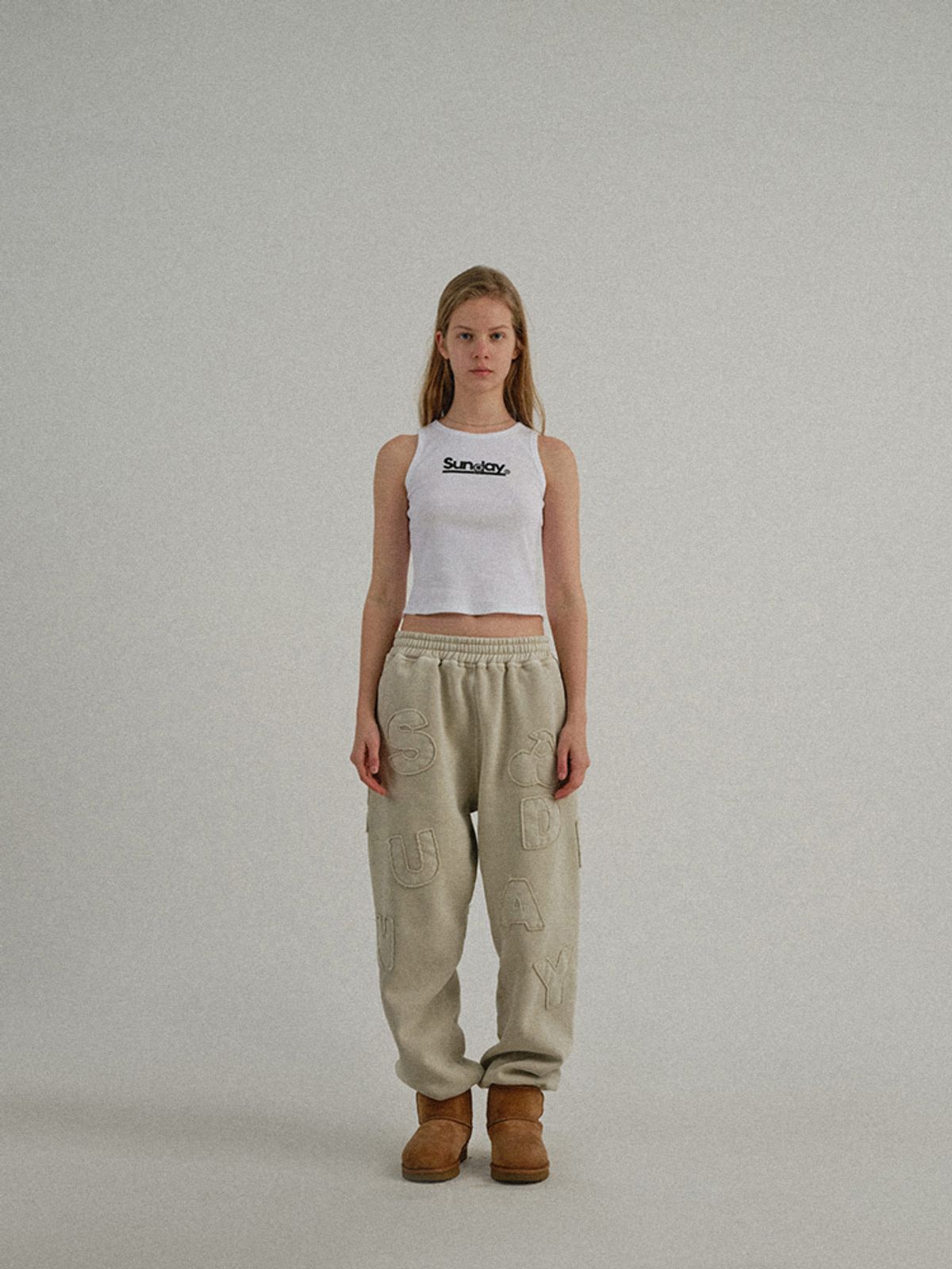 선데이후르츠마켓(SUNDAY FRUIT MARKET) W) Sunday SLEEVELESS IVORY