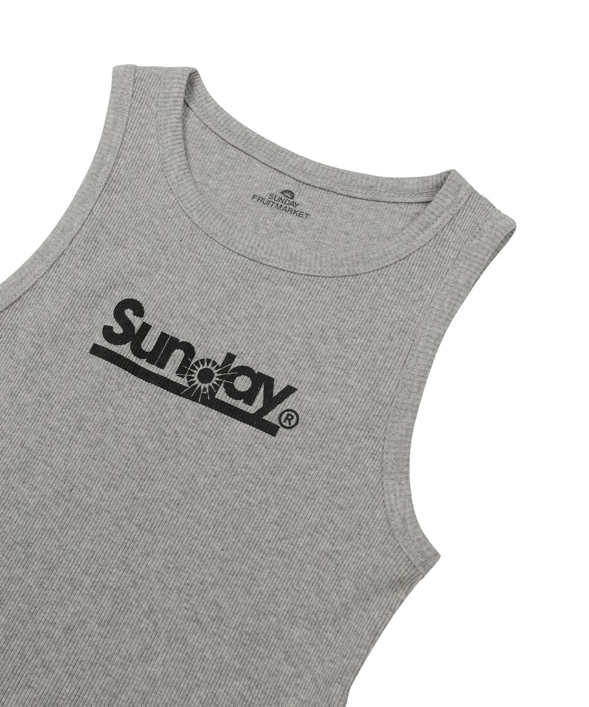 선데이후르츠마켓(SUNDAY FRUIT MARKET) W) Sunday SLEEVELESS GRAY