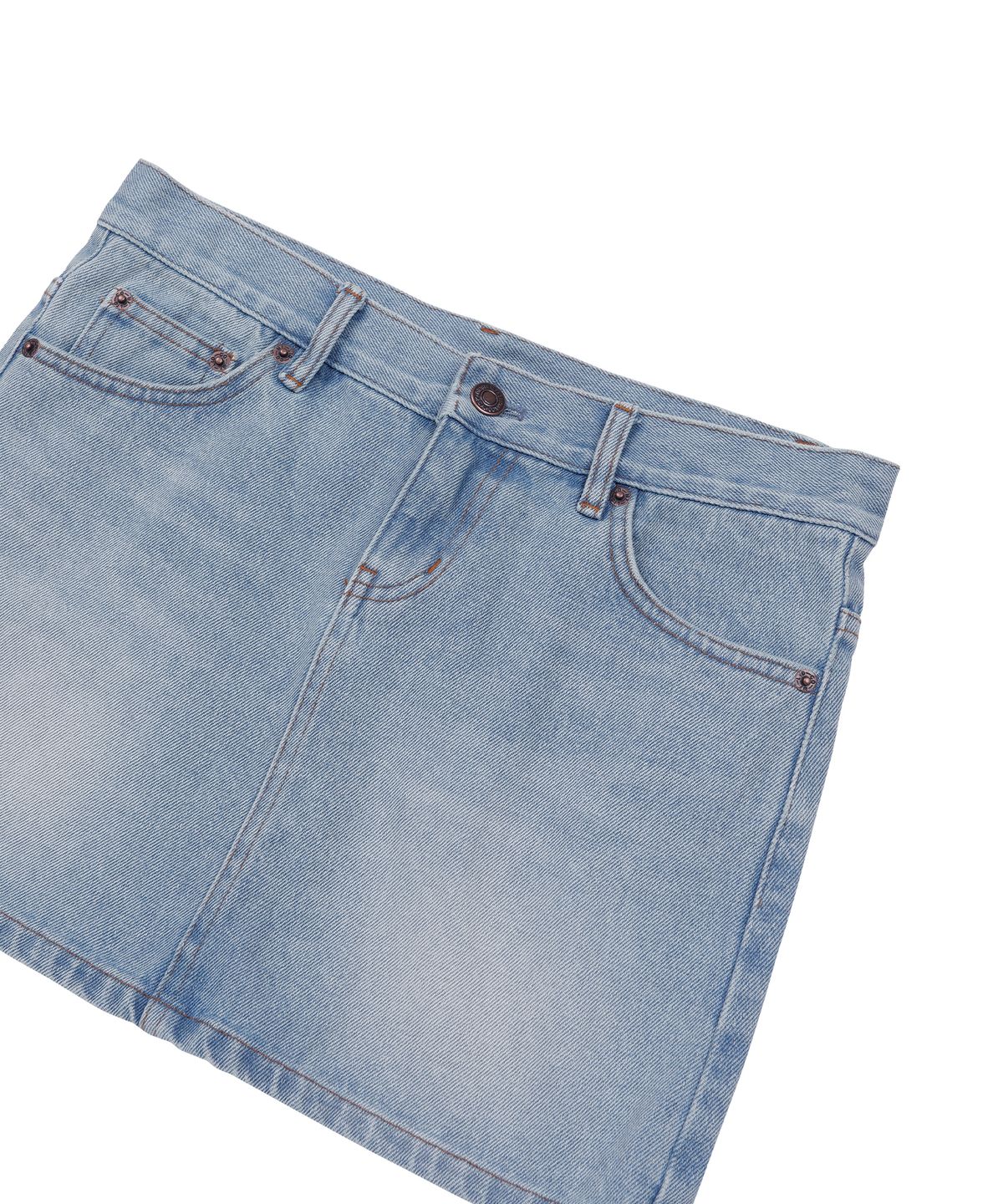 선데이후르츠마켓(SUNDAY FRUIT MARKET) W) SUNDAY DENIM SKIRT LIGHT DENIM