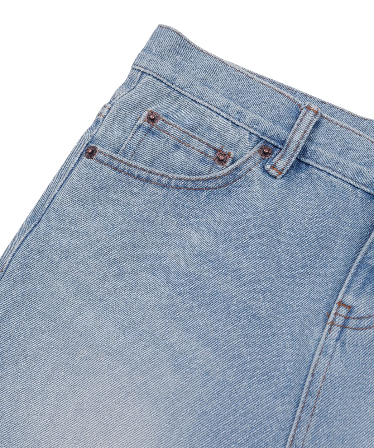 선데이후르츠마켓(SUNDAY FRUIT MARKET) W) SUNDAY DENIM SKIRT LIGHT DENIM