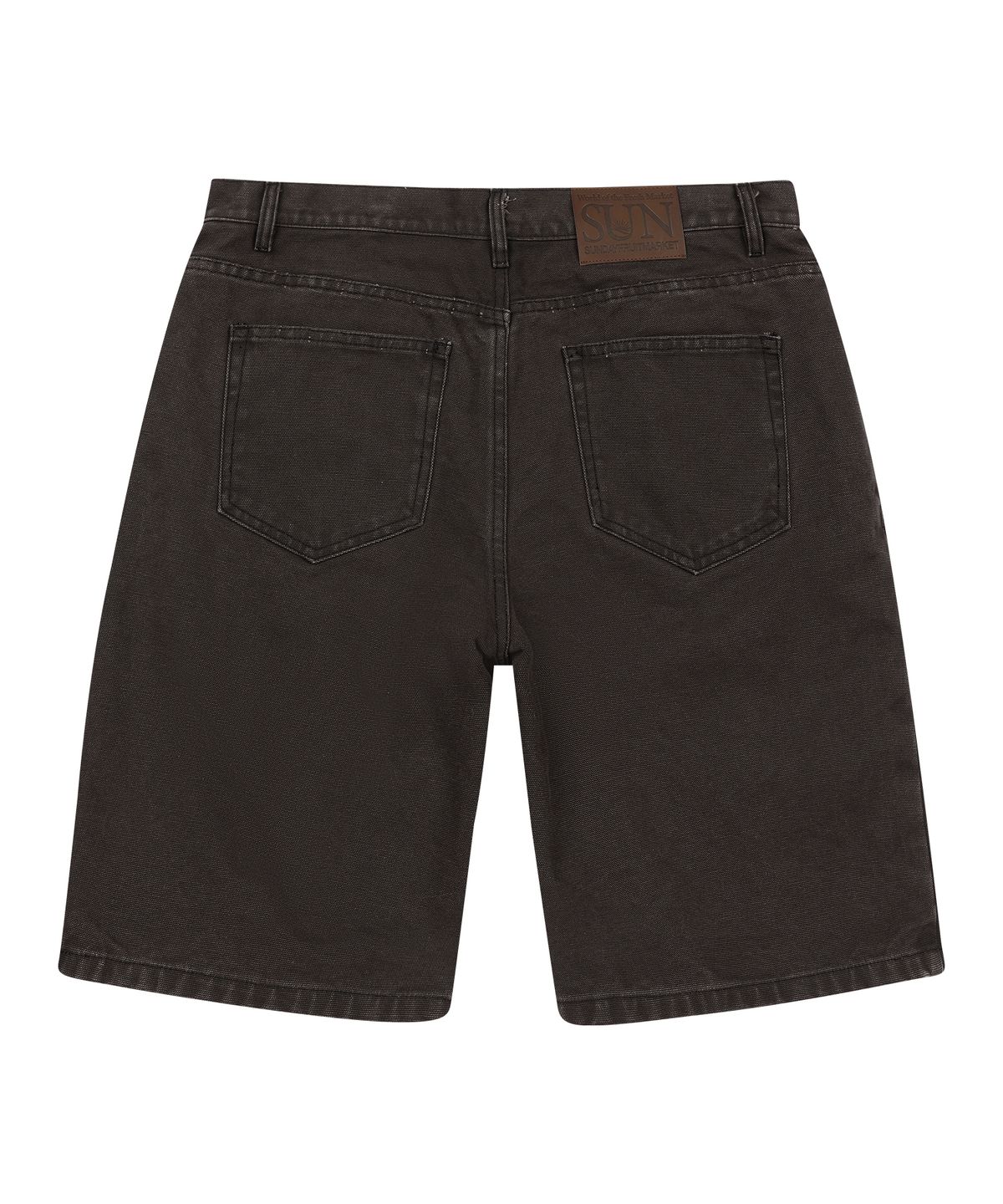 선데이후르츠마켓(SUNDAY FRUIT MARKET) W) SUNDAY WASHED SHORT CHARCOAL