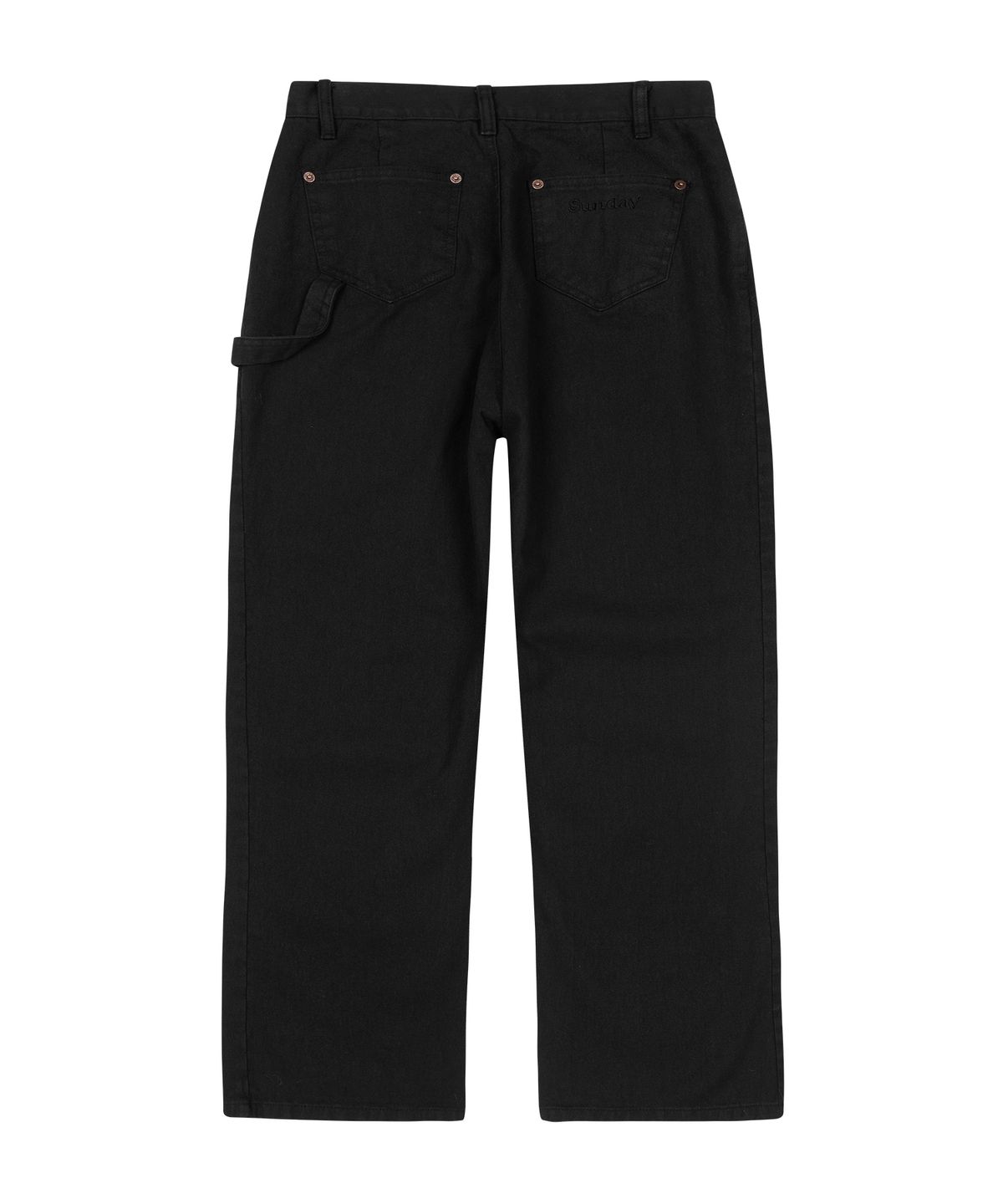 선데이후르츠마켓(SUNDAY FRUIT MARKET) W) SUNDAY CARPENTER PANT BLACK