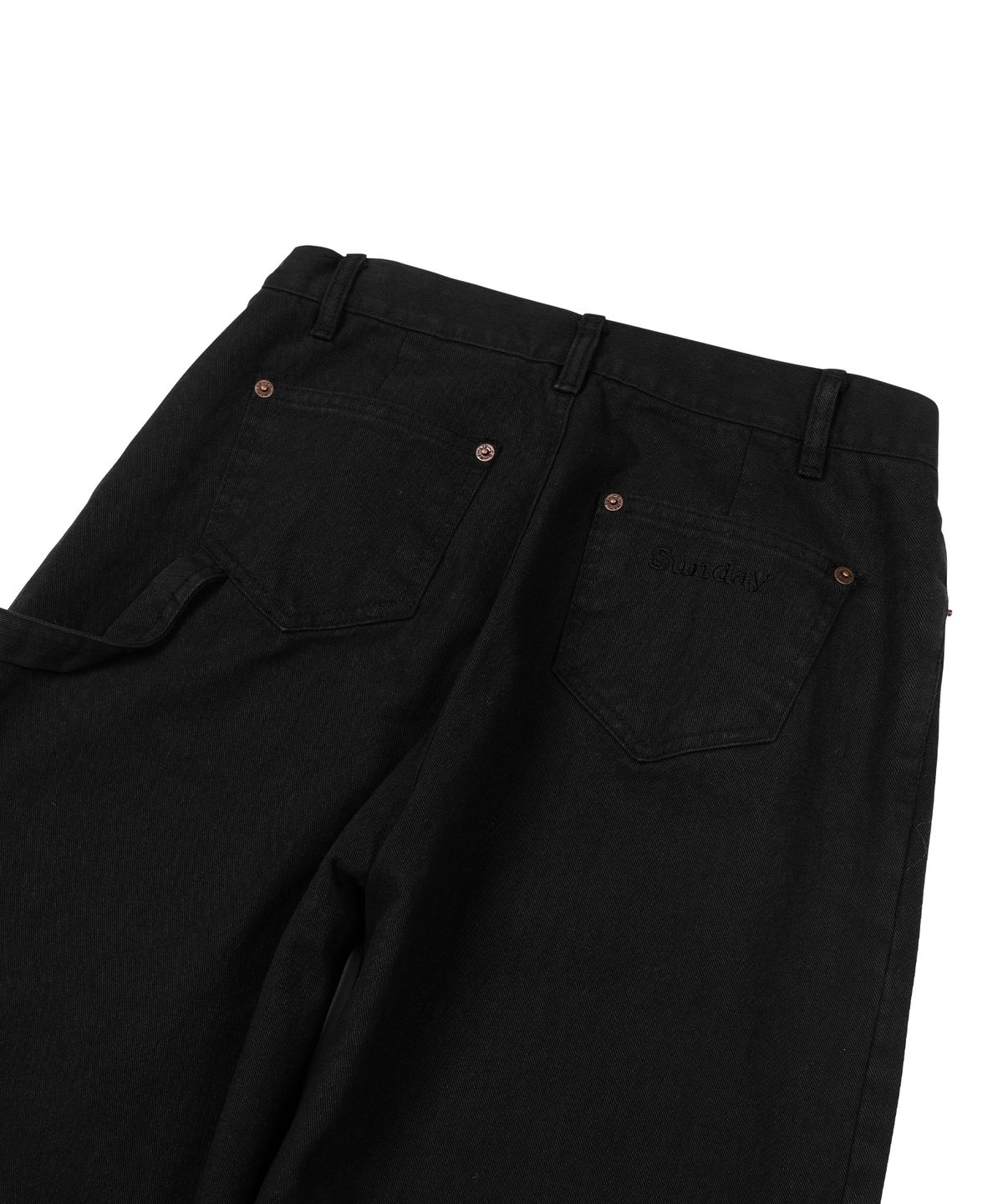 선데이후르츠마켓(SUNDAY FRUIT MARKET) W) SUNDAY CARPENTER PANT BLACK
