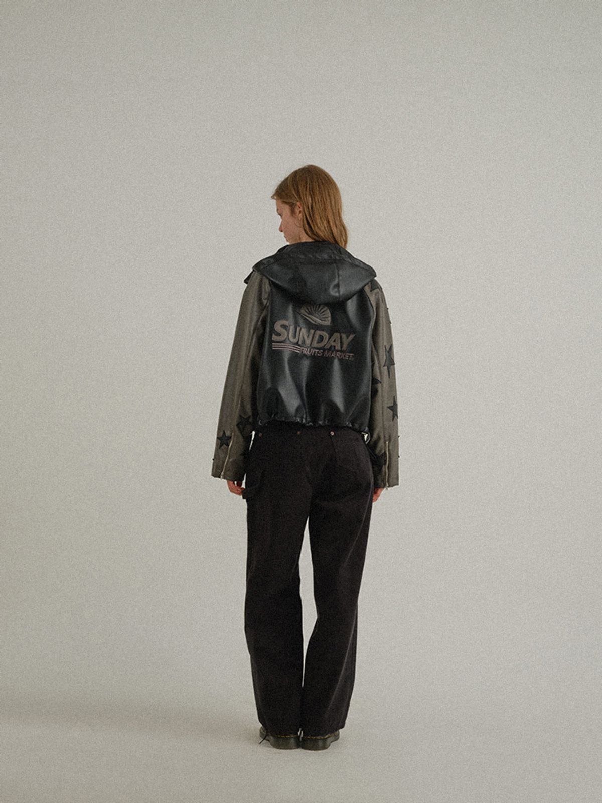 선데이후르츠마켓(SUNDAY FRUIT MARKET) W) SUNDAY CARPENTER PANT BLACK