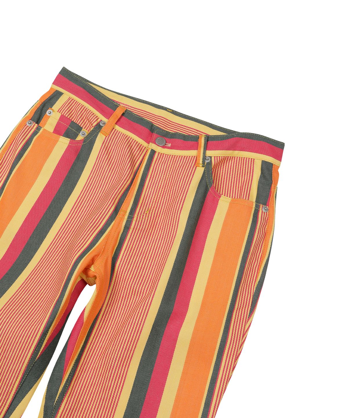 선데이후르츠마켓(SUNDAY FRUIT MARKET) W) FRUIT STRIPE PANT ORANGE
