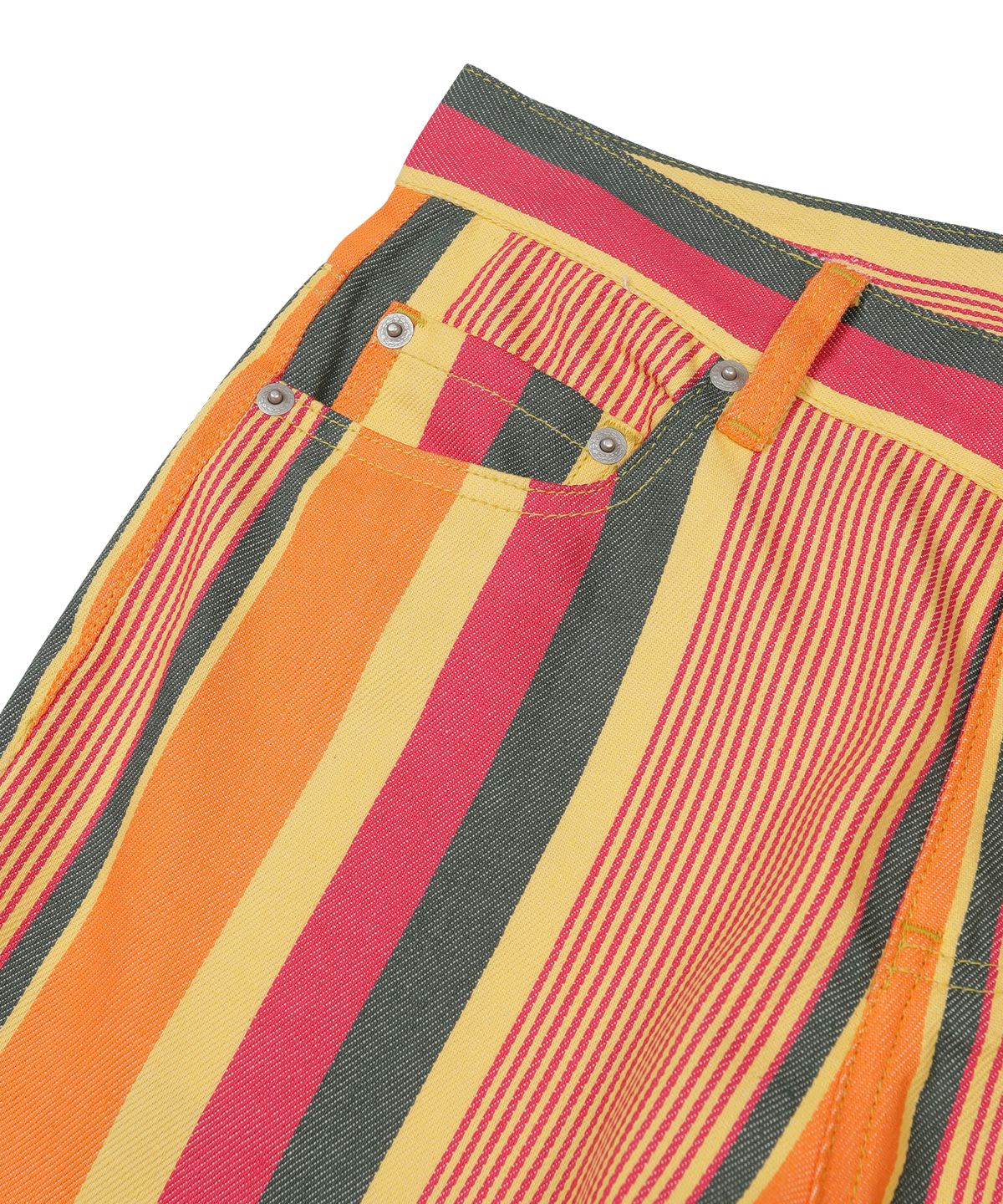 선데이후르츠마켓(SUNDAY FRUIT MARKET) W) FRUIT STRIPE PANT ORANGE