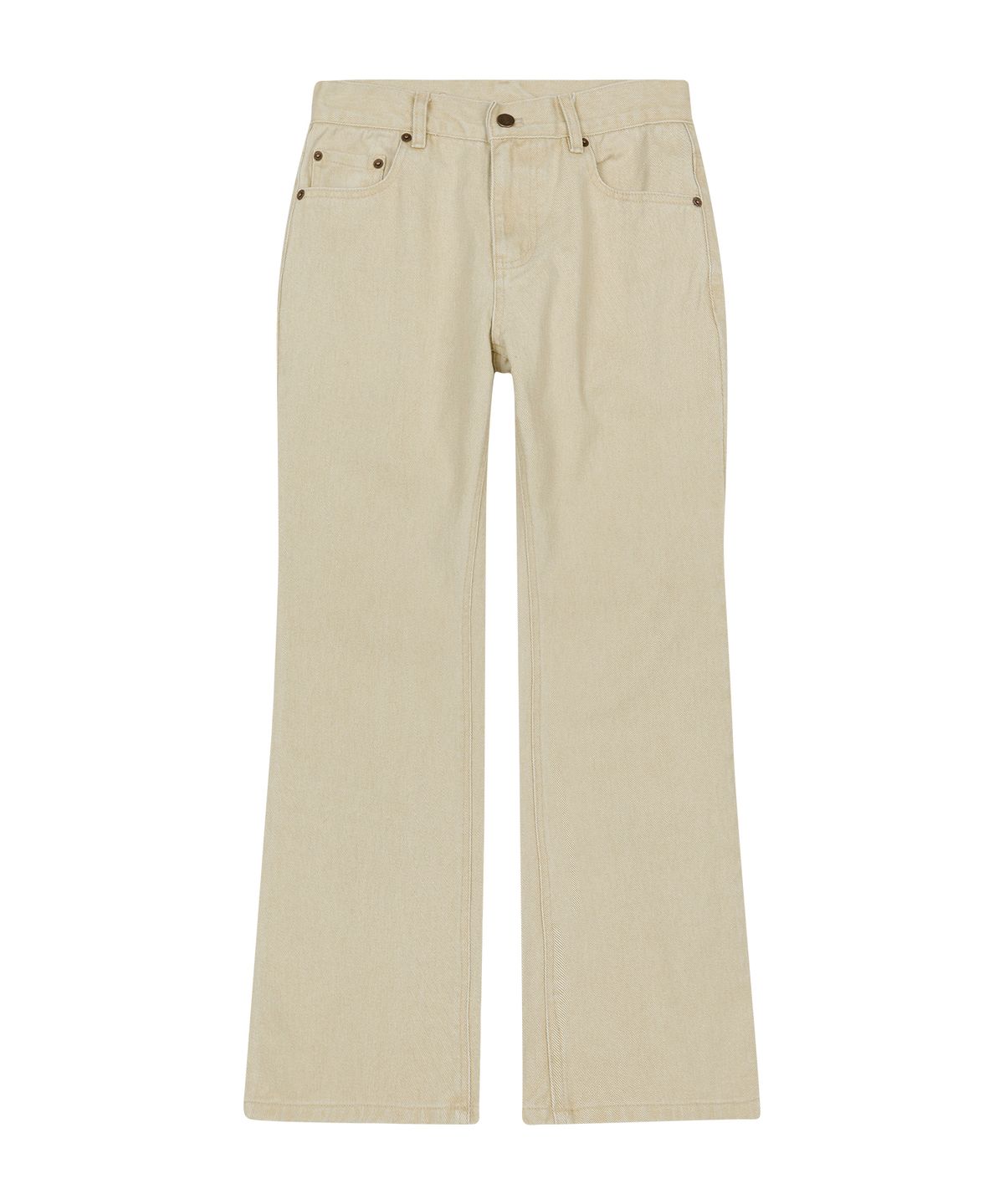 선데이후르츠마켓(SUNDAY FRUIT MARKET) W) BASIC FLARE PANT BEIGE