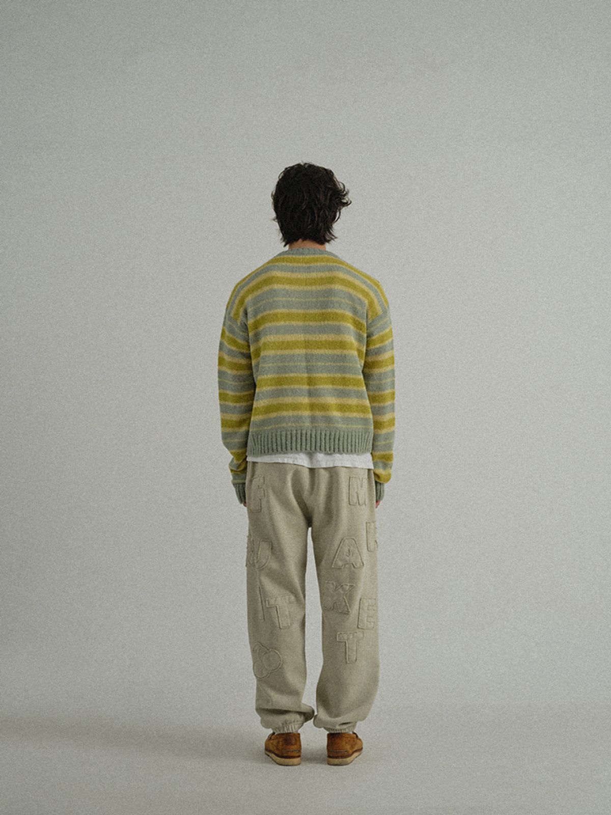 선데이후르츠마켓(SUNDAY FRUIT MARKET) SUNDAY PATCH SWEATPANT BEIGE