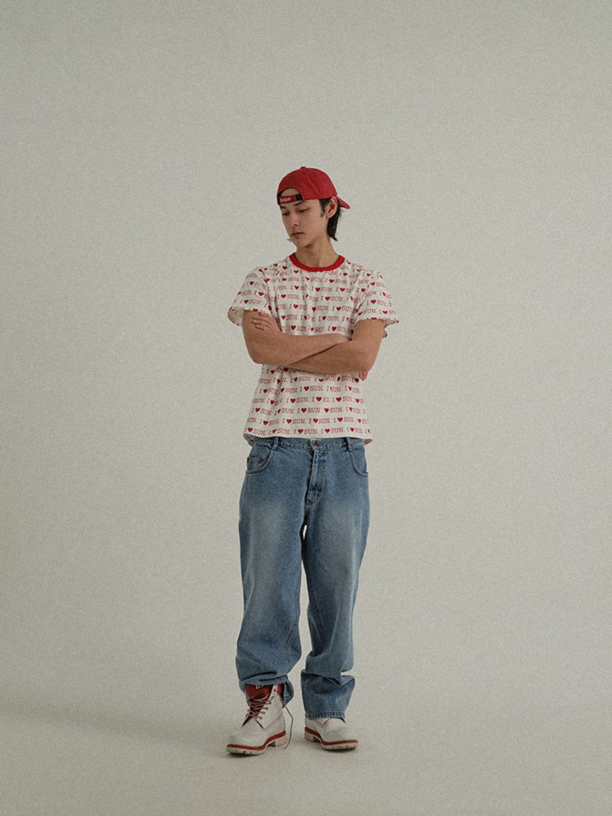 선데이후르츠마켓(SUNDAY FRUIT MARKET) SUNDAY BAGGY DENIM O.C
