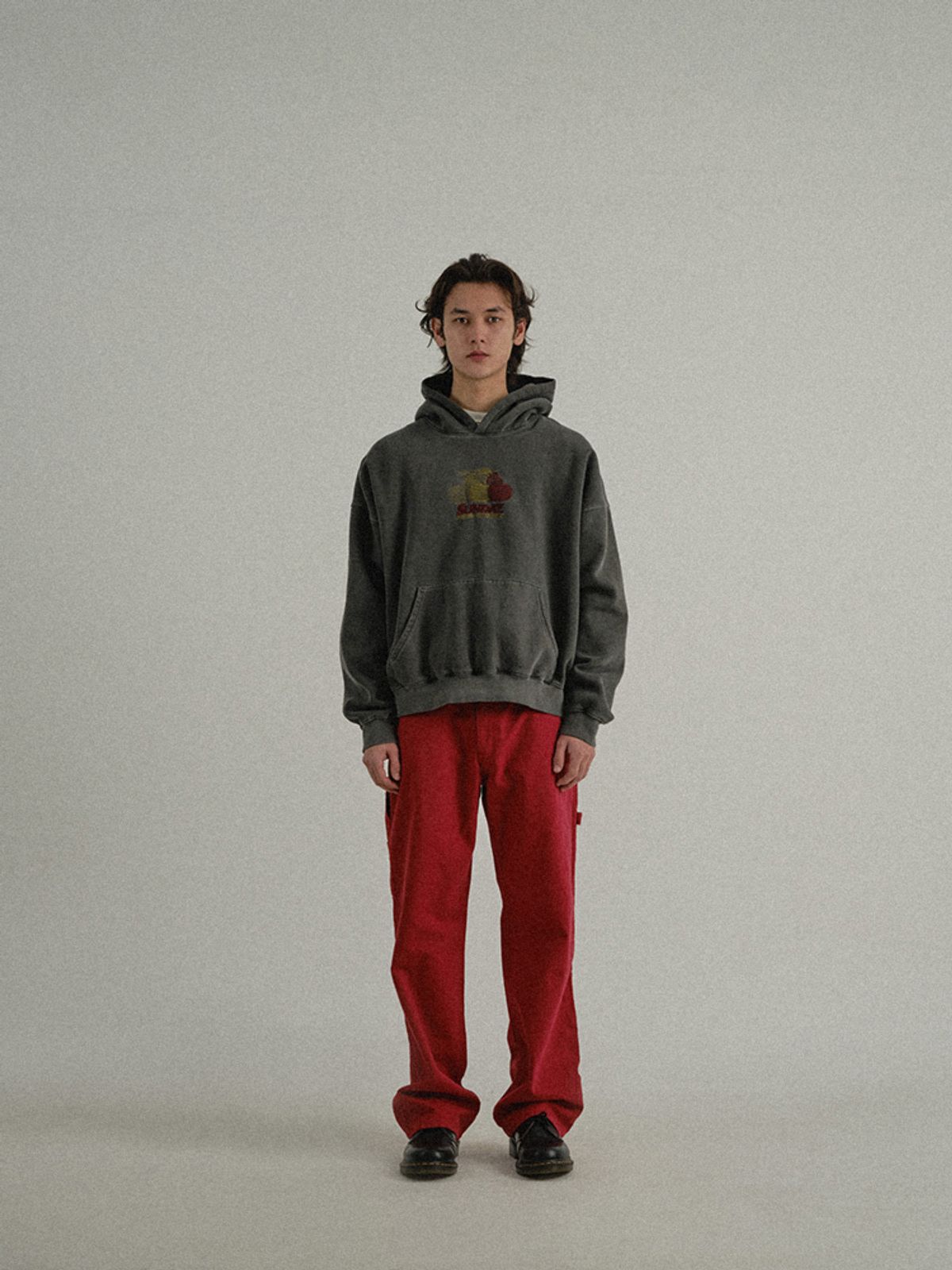 선데이후르츠마켓(SUNDAY FRUIT MARKET) SUNDAY CARPENTER PANT RED