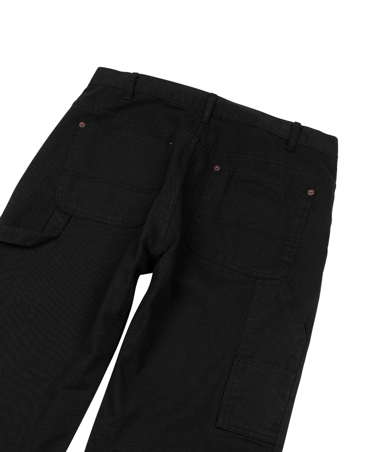 선데이후르츠마켓(SUNDAY FRUIT MARKET) SUNDAY CARPENTER PANT BLACK