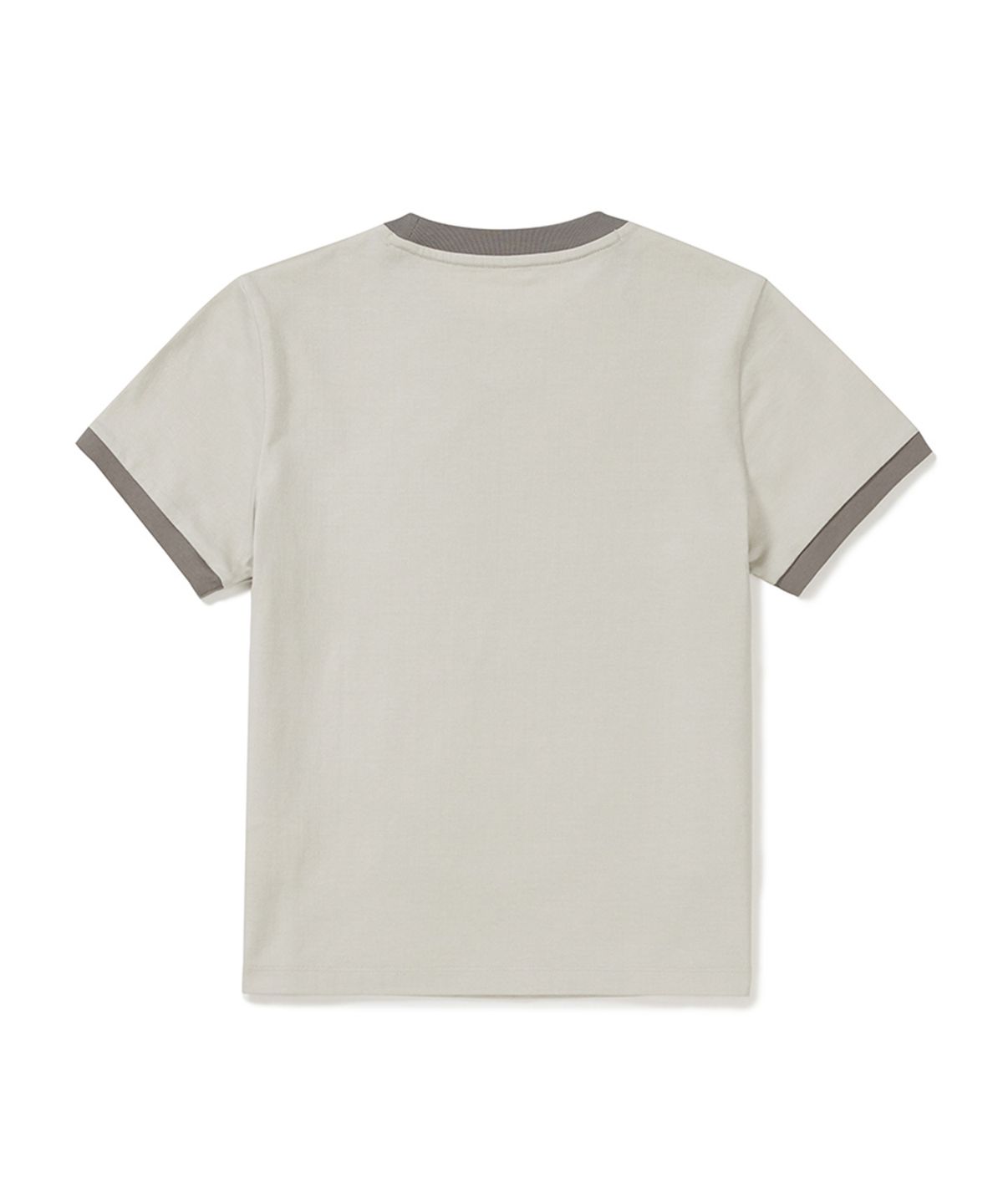 스노우피크 어패럴(SNOWPEAK APPAREL) 코튼 여성 링거 반팔 티셔츠 (S25MWFTS63) Light Beige