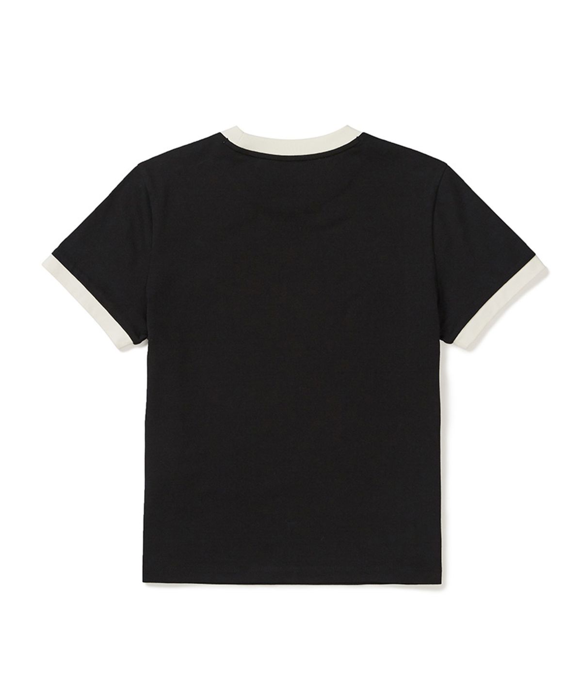 스노우피크 어패럴(SNOWPEAK APPAREL) 코튼 여성 링거 반팔 티셔츠 (S25MWFTS63) Black