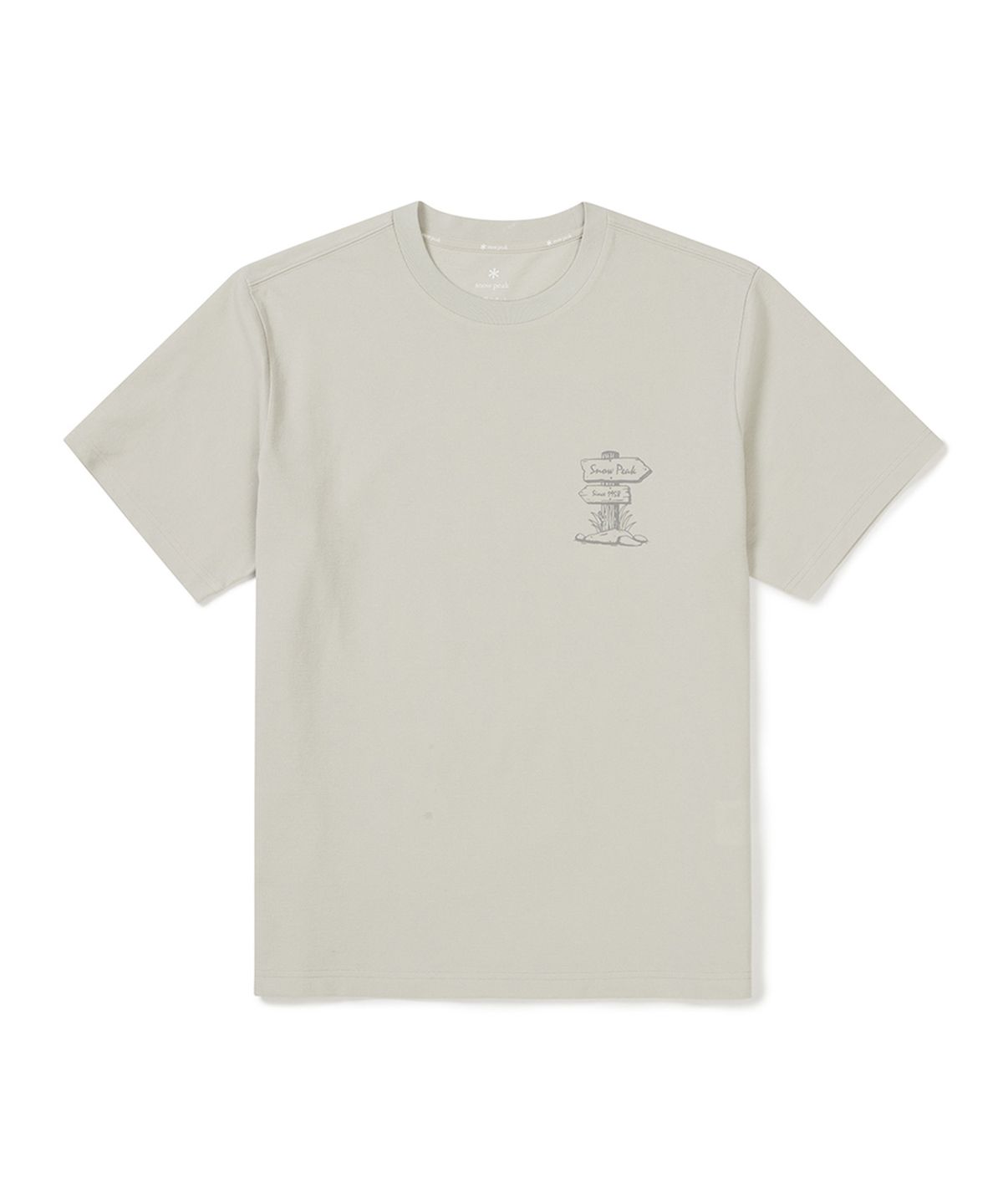 스노우피크 어패럴(SNOWPEAK APPAREL) 소로나 캠퍼 반팔 티셔츠 (S25MMFTS06) Light Beige