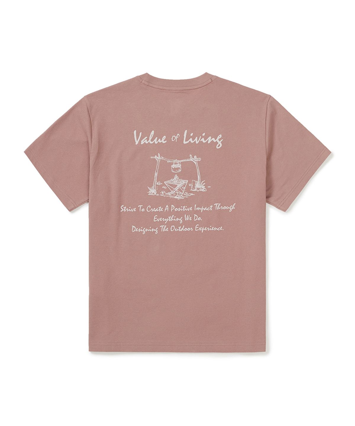 스노우피크 어패럴(SNOWPEAK APPAREL) 소로나 캠퍼 반팔 티셔츠 (S25MMFTS06) Deep Pink