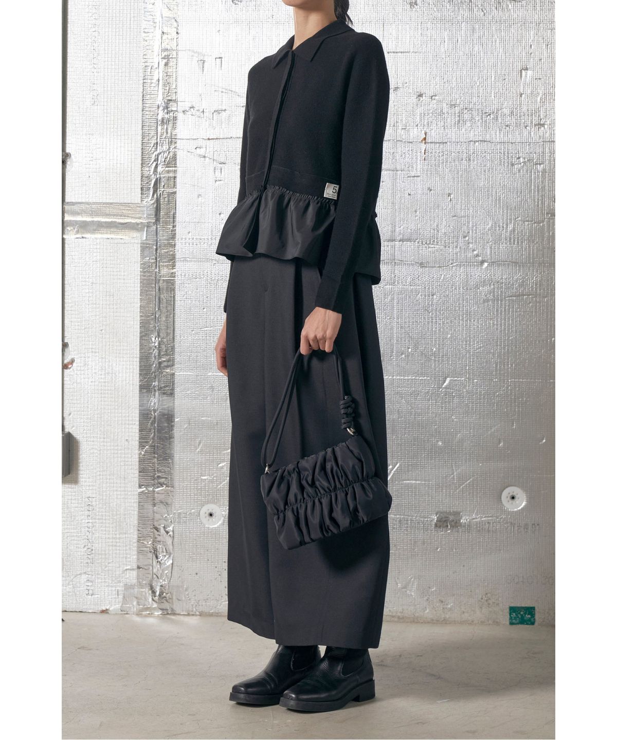 래코드(RECODE) Twisted String Candy Tote Bag_RYBAX25802BKX