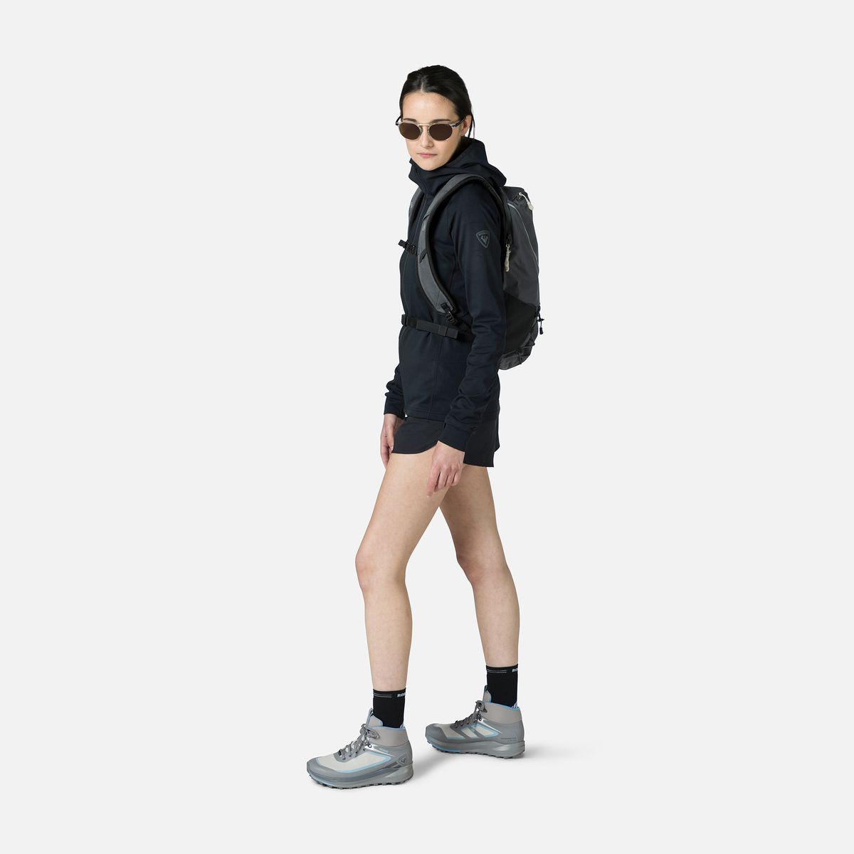 로시뇰(ROSSIGNOL) W MID LAYER THIN FZ - BLACK
