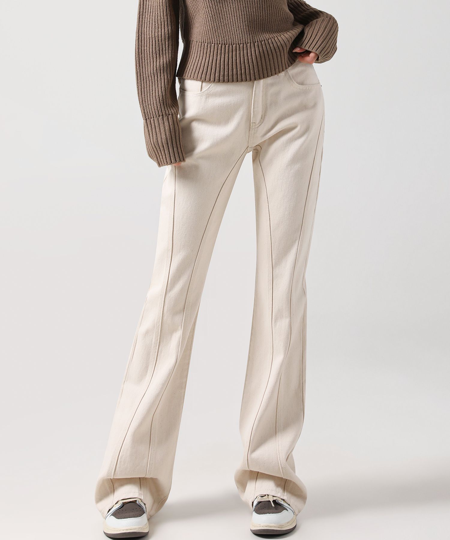 [AVANDRESS] Thin Bootscut Pants 2色★ MUSINSA | AVANDRESS Thin Bootscut Pants VINTAGE BLUE