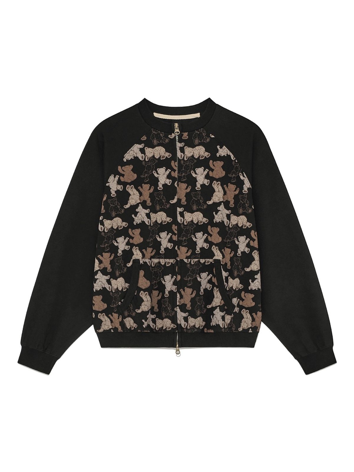 글로니(GLOWNY) TEDDY JERSEY ZIP UP (2 Colors)