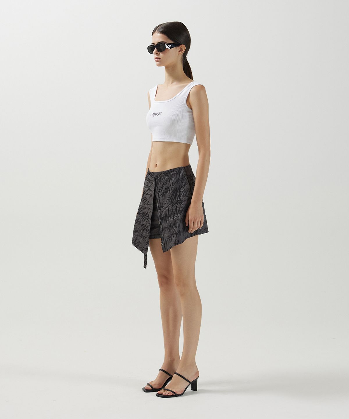 므아므(MMAM) Stitch skirt pants