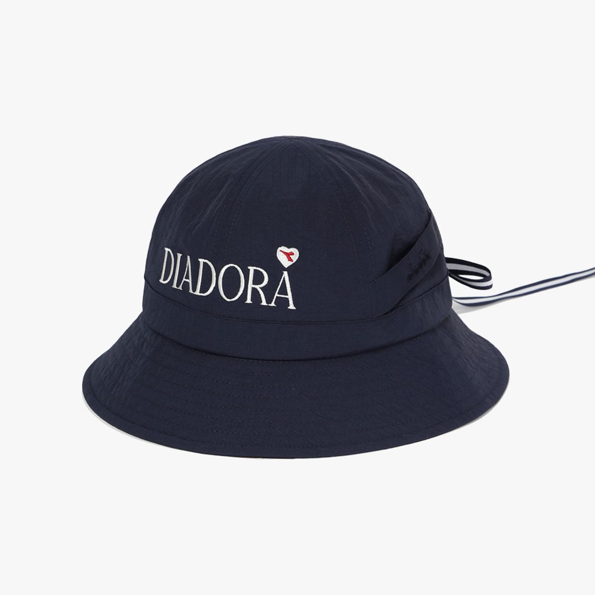 디아도라(diadora) 리본 버킷햇 NAVY